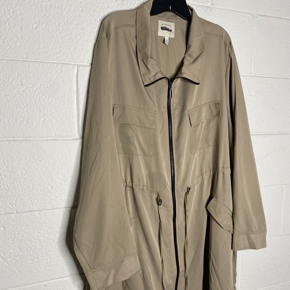 Torrid green utility jacket dress women's size 4 / 4X - Picture 2 of 10